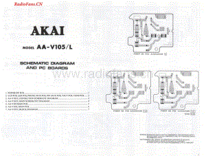 Akai-AAV105L-avr-sch维修电路图 手册.pdf