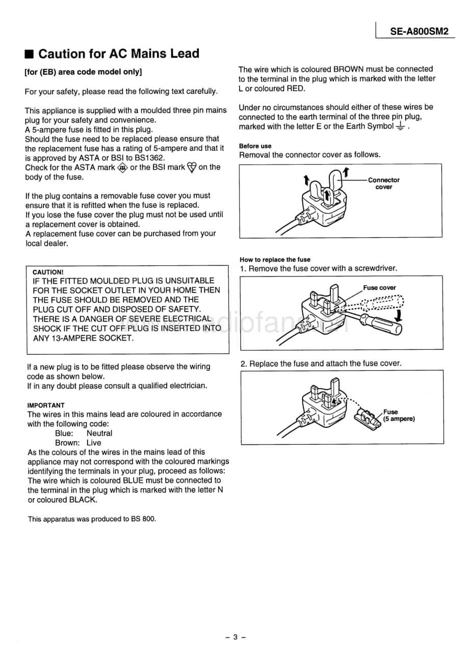 Technics-SEA-800-SM-2-Service-Manual电路原理图.pdf_第3页