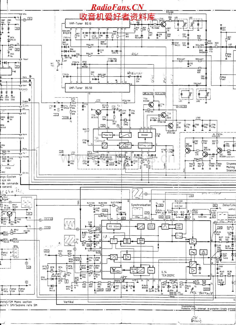 Telefunken-A540-617-Schematic (1)电路原理图.pdf_第1页