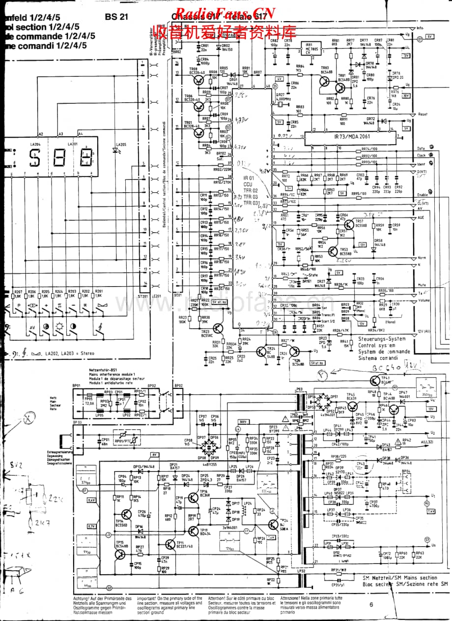 Telefunken-A540-617-Schematic (1)电路原理图.pdf_第2页