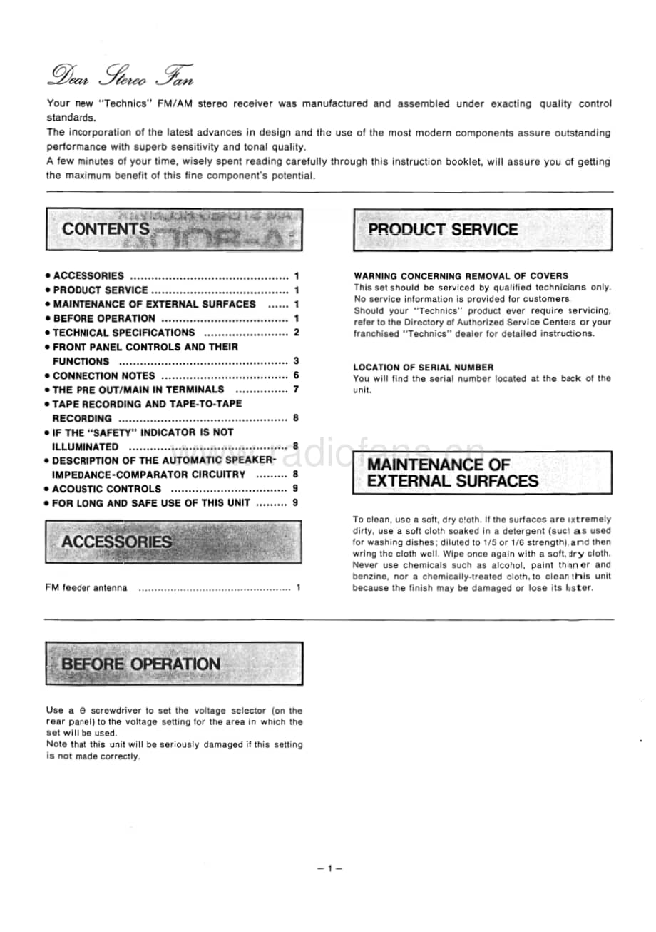 Technics-SA-800-A-Schematics电路原理图.pdf_第2页