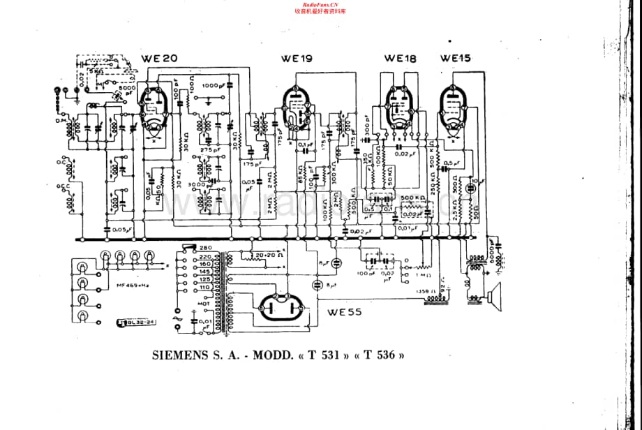 Telefunken-531-Schematic-2电路原理图.pdf_第1页