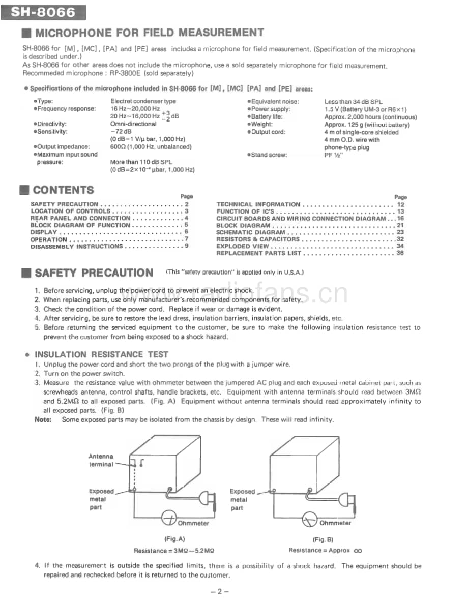 Technics-SH-8066-Service-Manual电路原理图.pdf_第2页