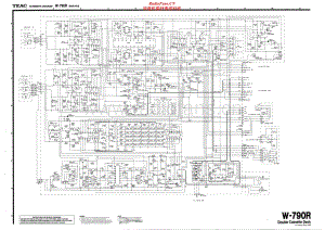 Teac-W-790R-Schematic电路原理图.pdf