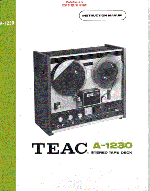 Teac-A-1230-Schematic电路原理图.pdf