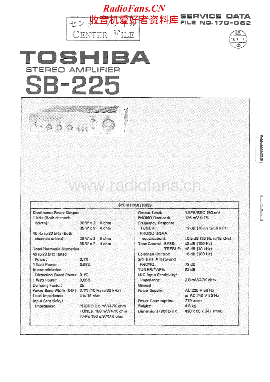 Toshiba-SB-225-Service-Manual电路原理图.pdf_第1页