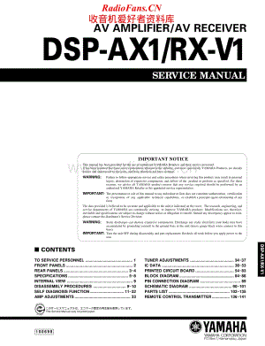 Yamaha-DSPAX-1-Service-Manual电路原理图.pdf
