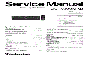 Technics-SUA-900-Mk2-Service-Manual电路原理图.pdf