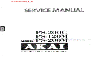 Akai-PS200M-pwr-sm维修电路图 手册.pdf