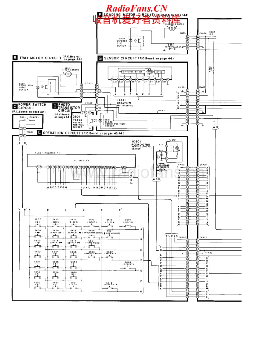 Technics-SLPD-687-Schematics电路原理图.pdf_第1页