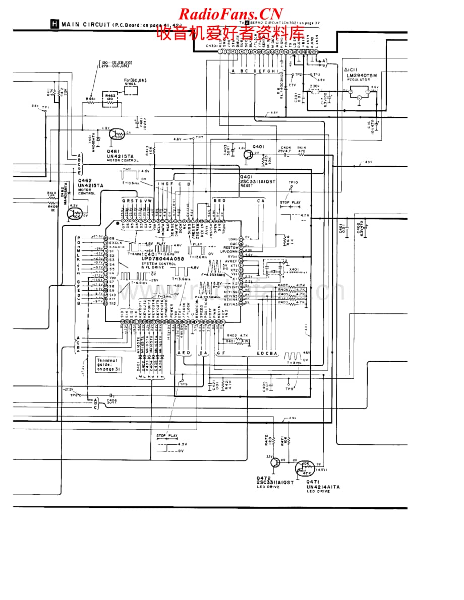 Technics-SLPD-687-Schematics电路原理图.pdf_第2页
