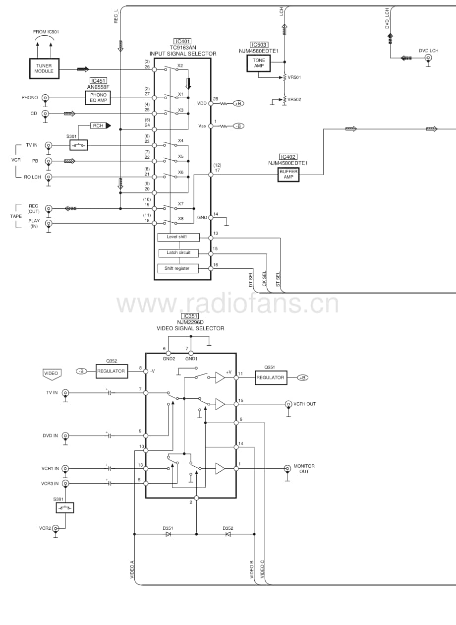 Technics-SADA-8-Schematics电路原理图.pdf_第1页