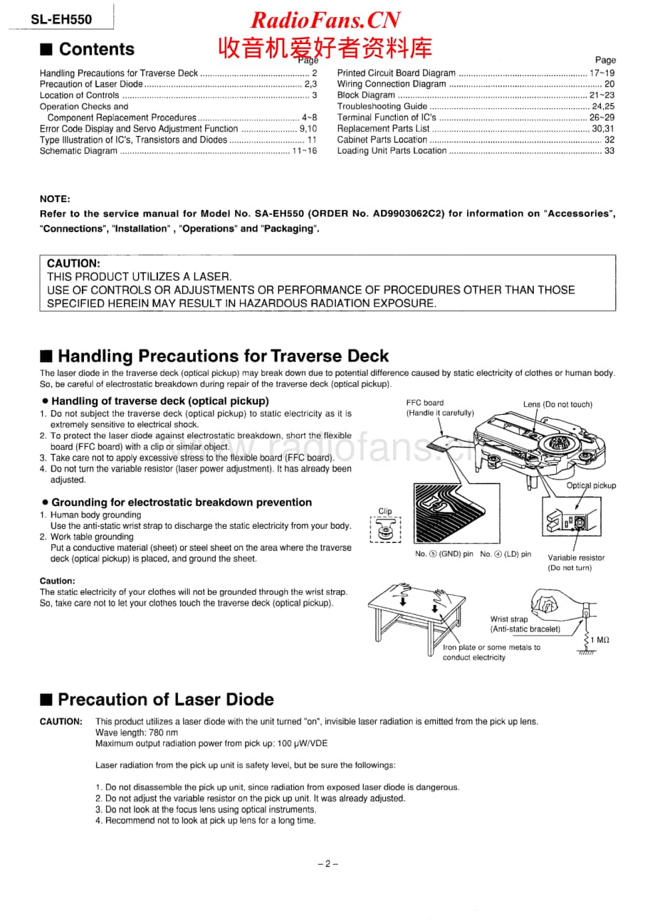 Technics-SLEH-550-Service-Manual电路原理图.pdf_第2页