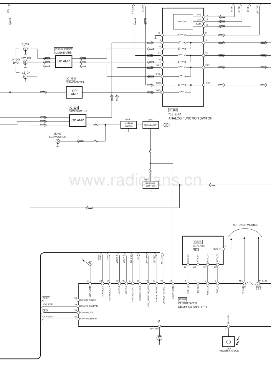 Technics-SADX-850-Schematics电路原理图.pdf_第3页