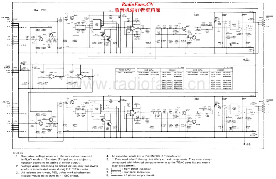 Teac-X-1000R-Schematic电路原理图.pdf_第2页