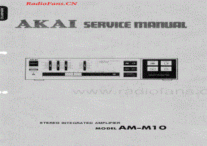 Akai-AMM10-int-sm维修电路图 手册.pdf