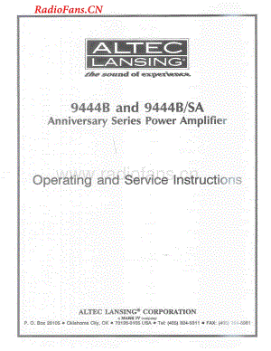 AltecLansing-9944BSA-pwr-sm维修电路图 手册.pdf
