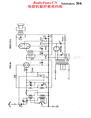 Telefunken-314-Schematic电路原理图.pdf