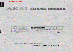 Akai-AMA301-int-sm维修电路图 手册.pdf