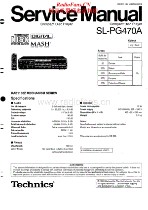 Technics-SLPG-470-A-Service-Manual电路原理图.pdf