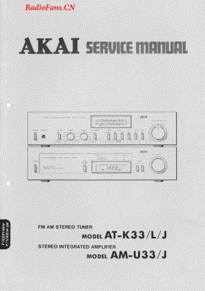 Akai-AMU33J-int-sm维修电路图 手册.pdf