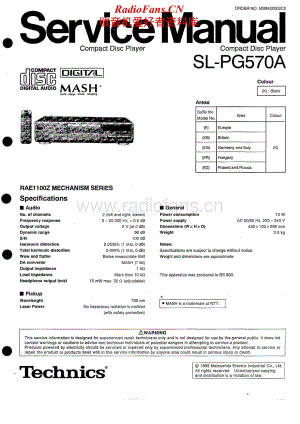 Technics-SLPG-570-A-Service-Manual电路原理图.pdf