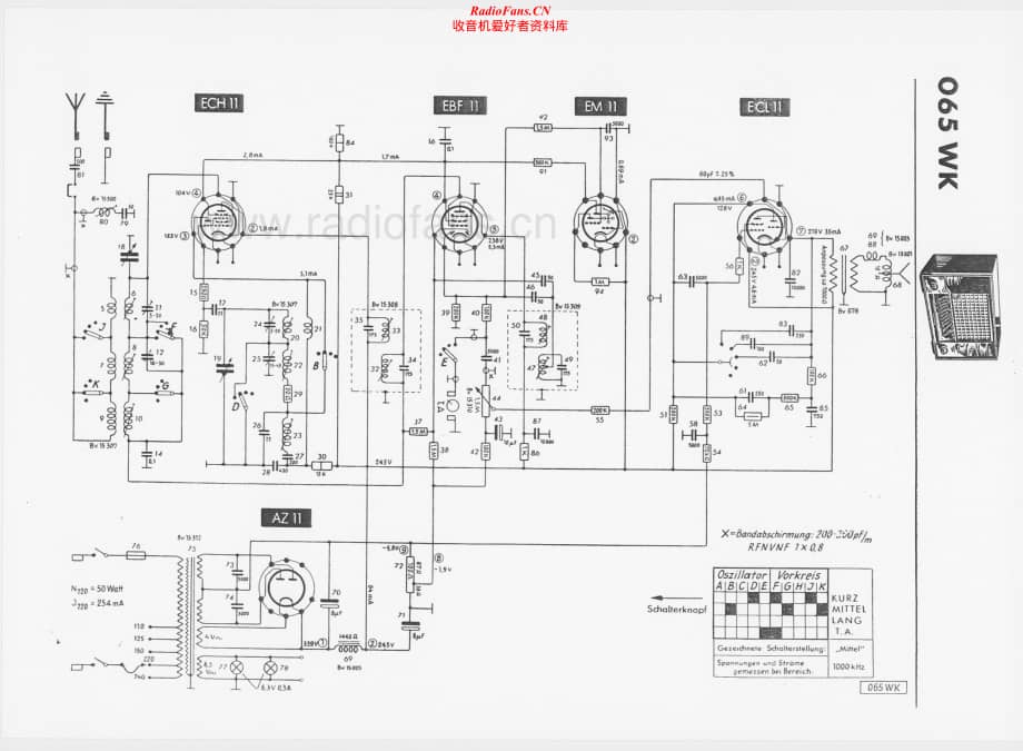 Telefunken-065-WK-Schematic电路原理图.pdf_第1页