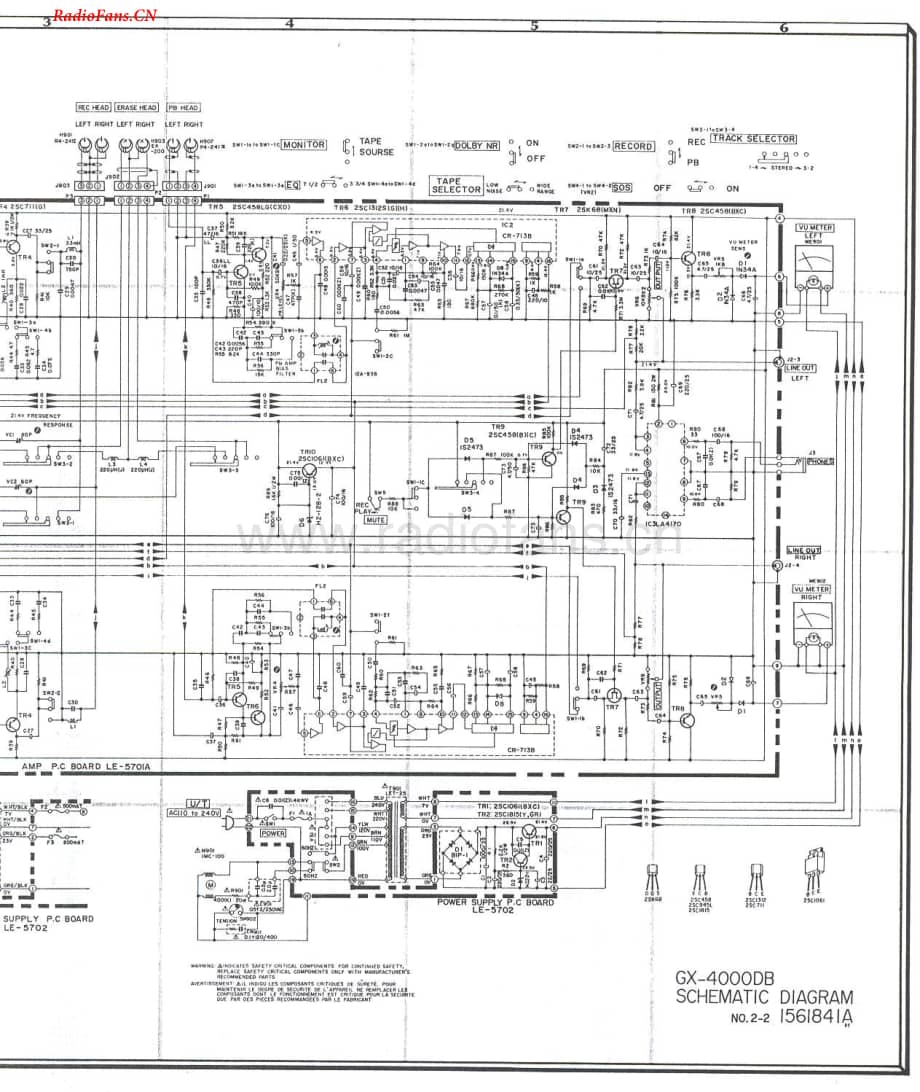 Akai-GX4000D-tape-sch2维修电路图 手册.pdf_第3页