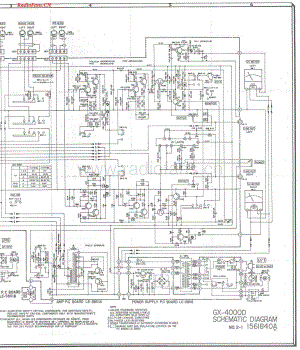 Akai-GX4000D-tape-sch2维修电路图 手册.pdf