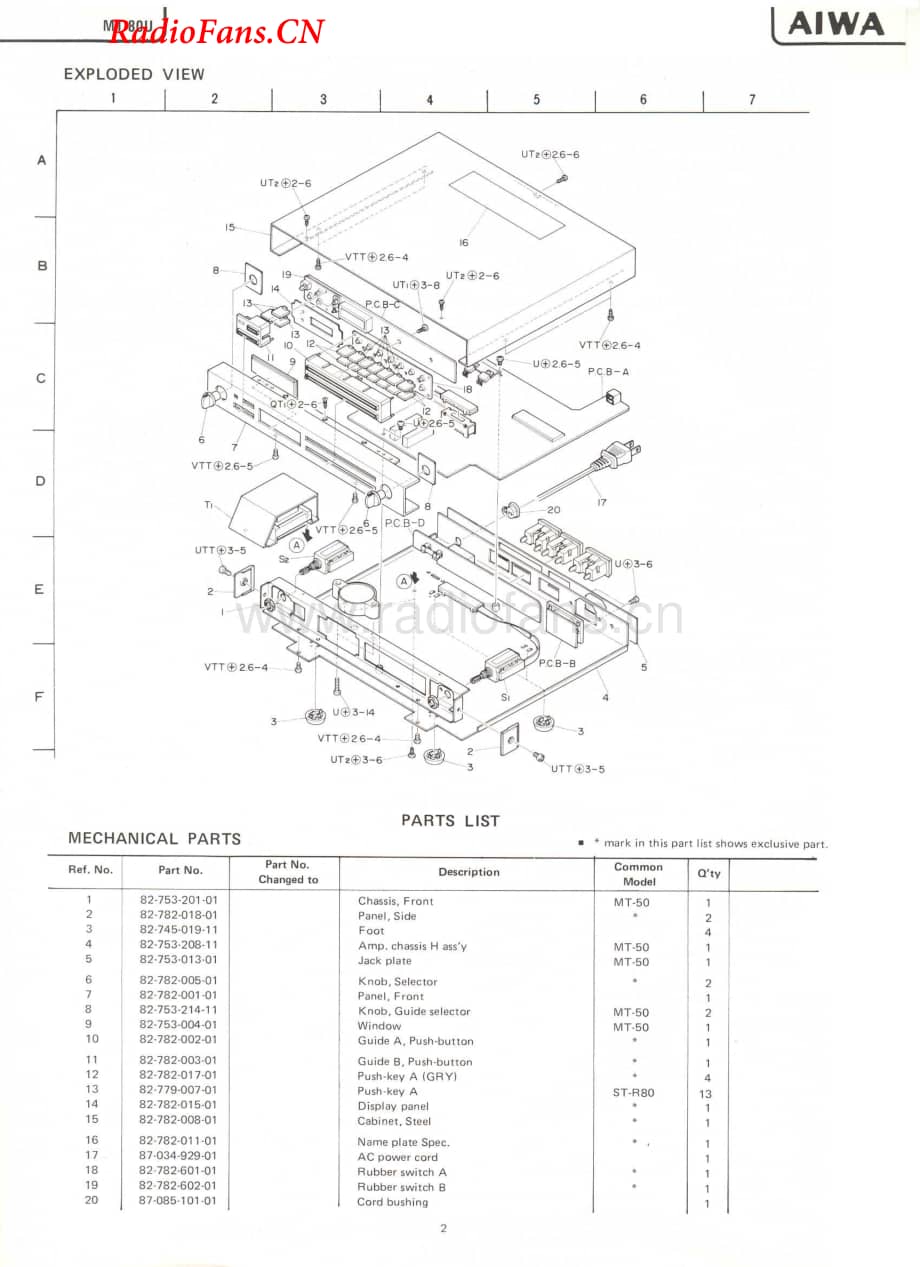Aiwa-MT80-timer-sm维修电路图 手册.pdf_第2页