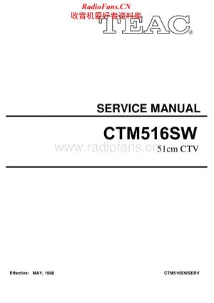 Teac-CT-M516-SW-Service-Manual电路原理图.pdf