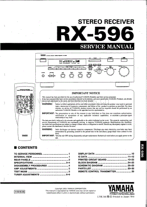 Yamaha-RX-596-Service-Manual电路原理图.pdf