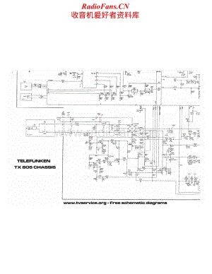 Telefunken-TX-805-Schematic电路原理图.pdf