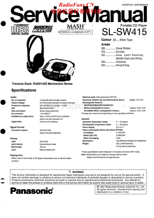 Technics-SLSW-415-Service-Manual电路原理图.pdf