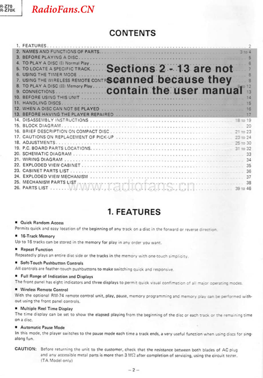 Alpine-AD7200-tape-sm维修电路图 手册.pdf_第2页