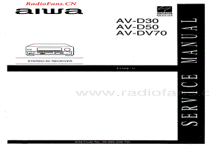 Aiwa-AVDV70-avr-sm维修电路图 手册.pdf