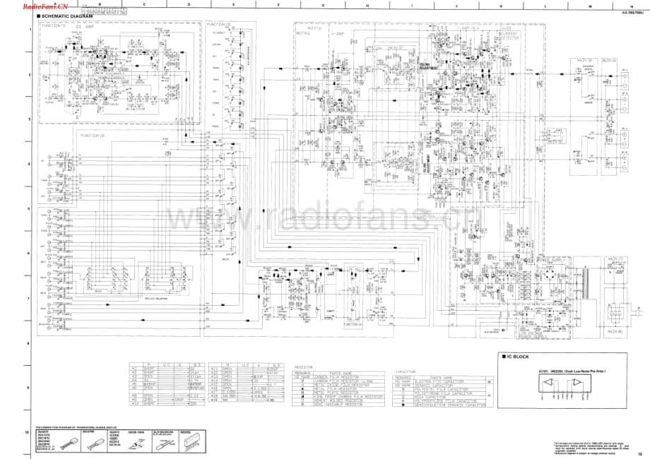 Akai-AX700U-int-sch维修电路图 手册.pdf_第1页