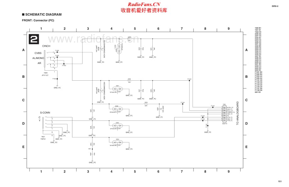 Yamaha-DRX-2-Schematic电路原理图.pdf_第2页