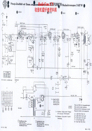 Telefunken-D657-W-Schematic电路原理图.pdf