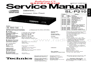 Technics-SLP-210-Service-Manual电路原理图.pdf