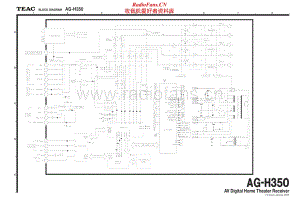 Teac-AG-H350-Schematic电路原理图.pdf