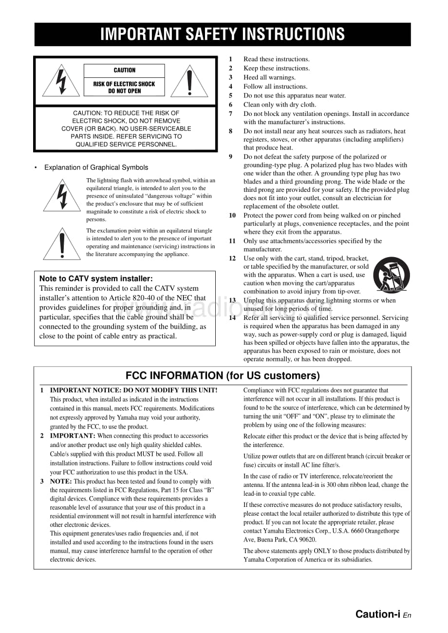 Yamaha-HTR-6240-Owners-Manual电路原理图.pdf_第3页