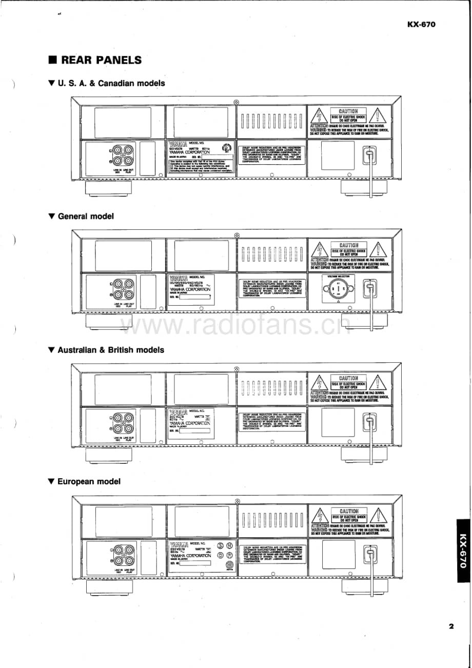 Yamaha-KX-670-Service-Manual电路原理图.pdf_第3页