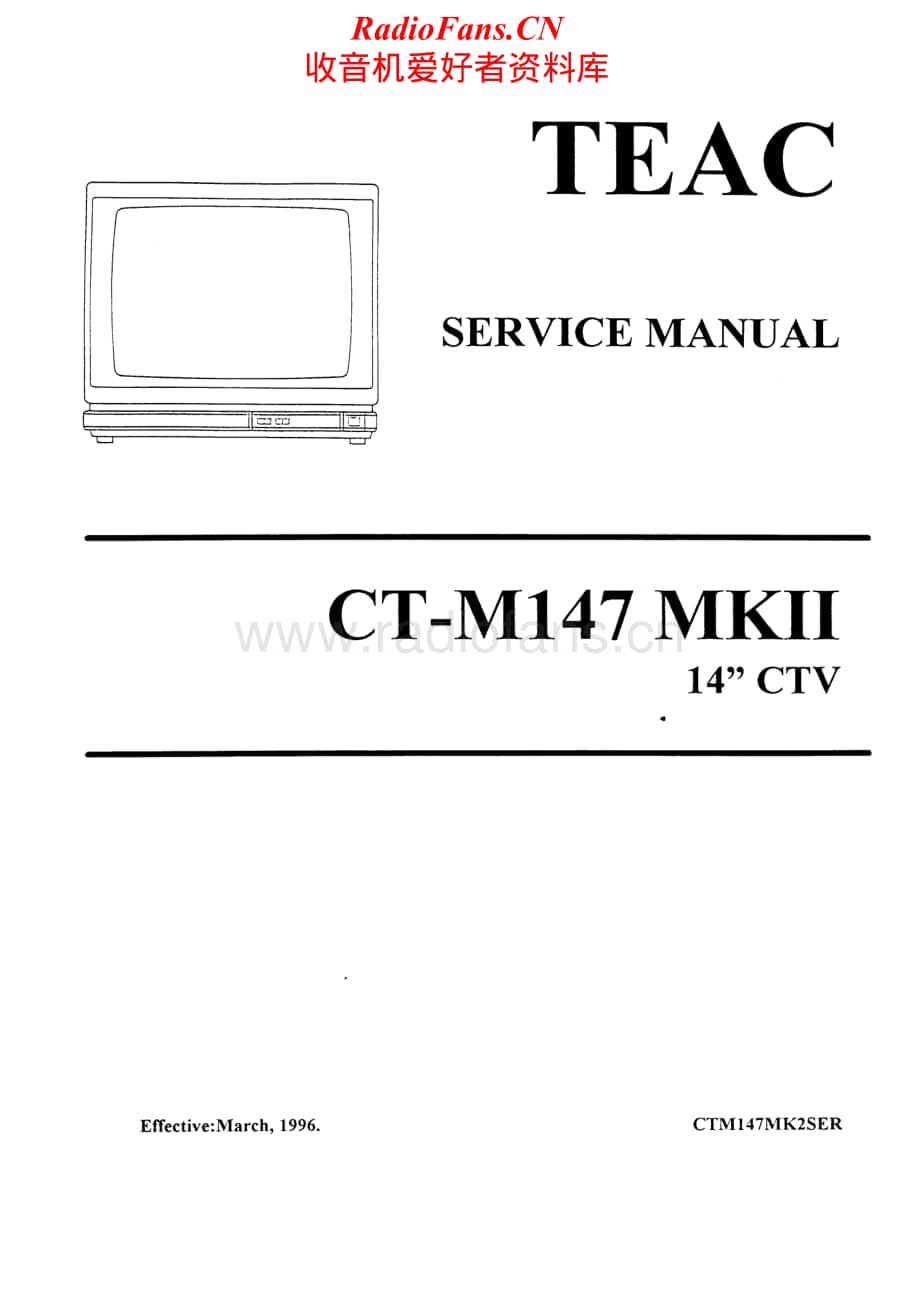 Teac-CT-M147-Mk2-Service-Manual电路原理图.pdf_第1页
