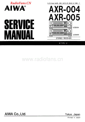 Aiwa-AXR004-rec-sm维修电路图 手册.pdf