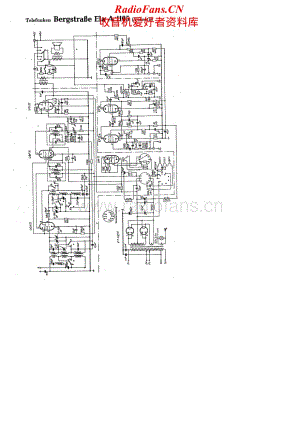 Telefunken-Ela-A1105-Schematic电路原理图.pdf