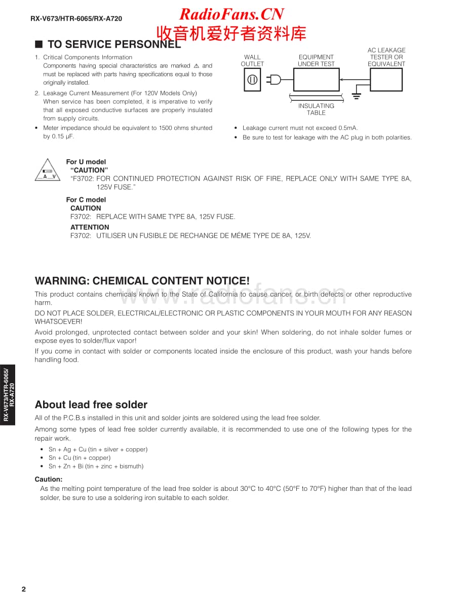 Yamaha-HTR-6065-Service-Manual电路原理图.pdf_第2页