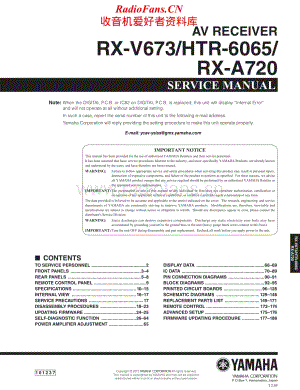 Yamaha-HTR-6065-Service-Manual电路原理图.pdf