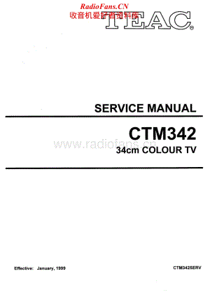 Teac-CT-M342-Service-Manual电路原理图.pdf