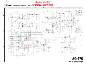 Teac-AG-370-Schematic电路原理图.pdf